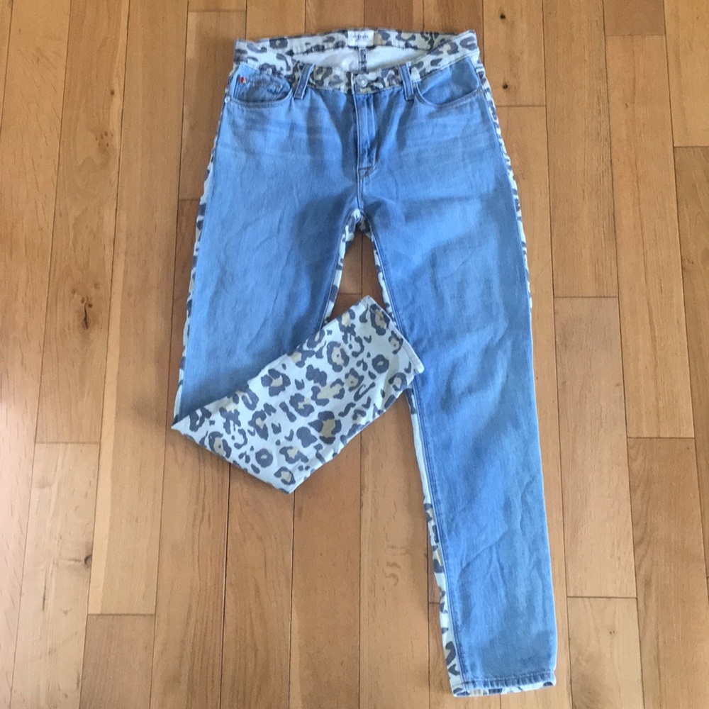 Hudson Animal Print Jeans